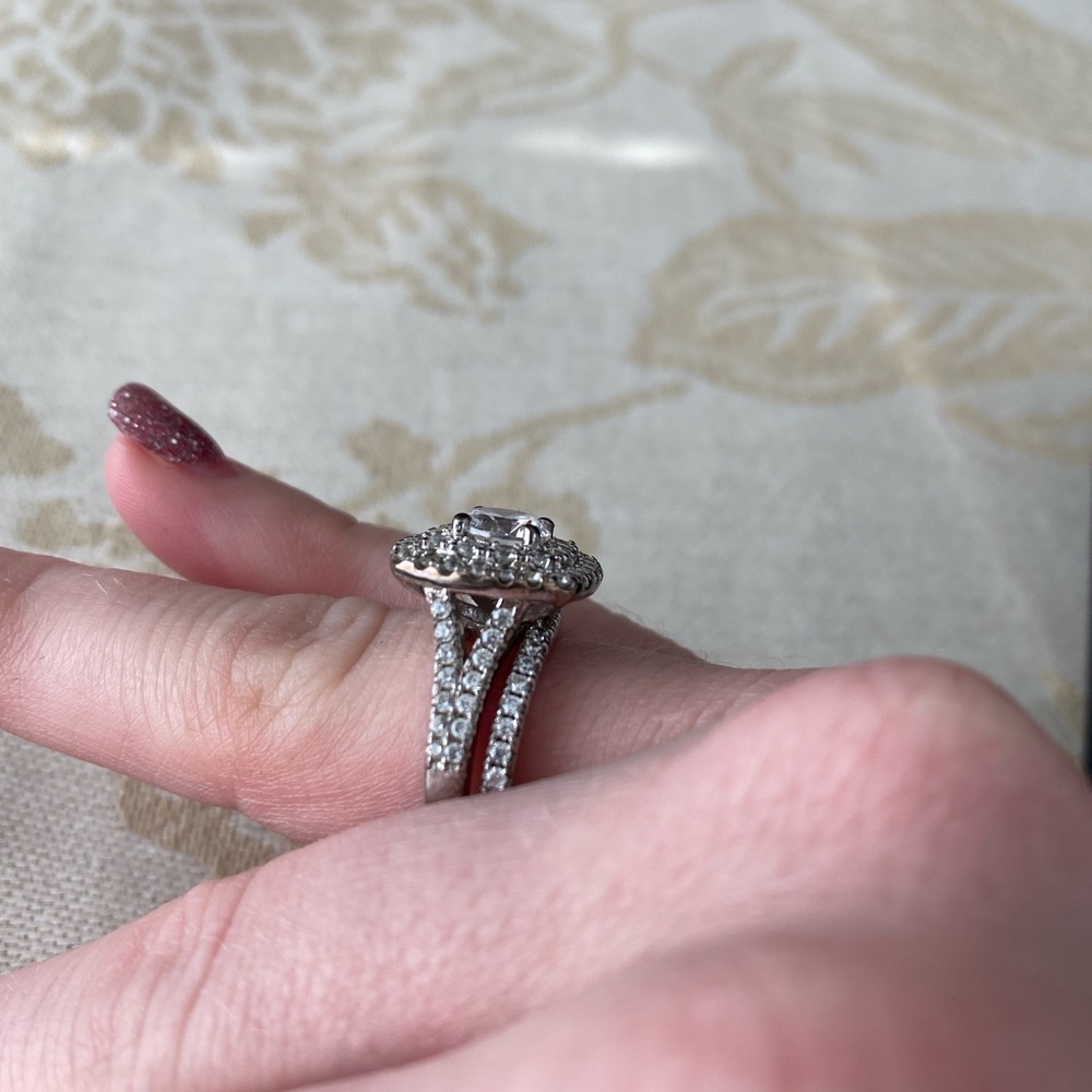 Tinnivi wedding set. Sterling silver. Size 6. - Picture 4 of 4